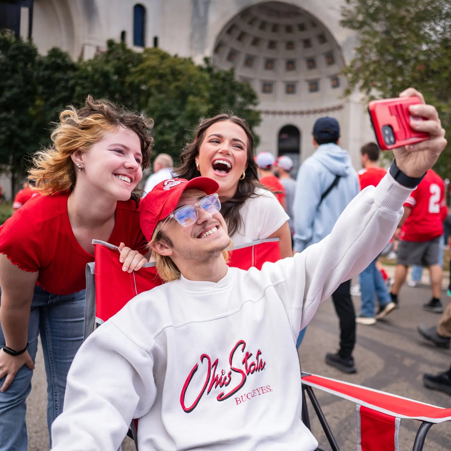 College Comfort Pro Rocker™ - Ohio State Buckeyes - UOQL