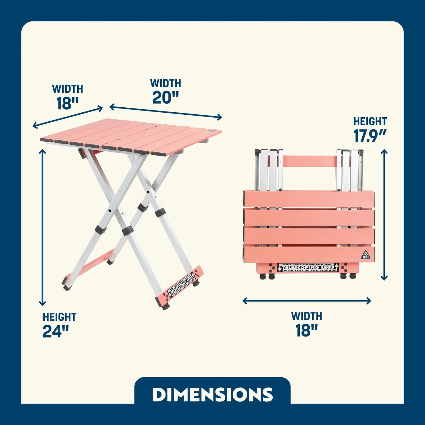 Compact Camp Table 20™ - B7KJ