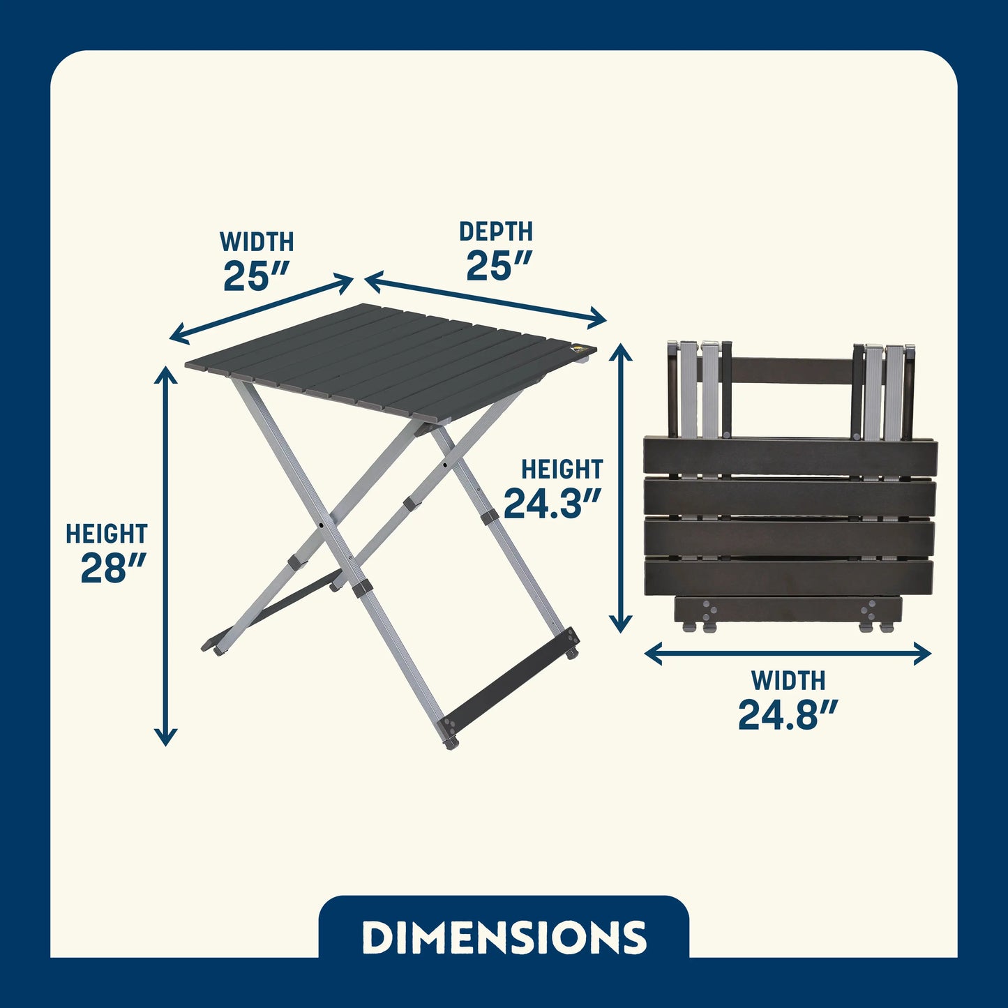 Compact Camp Table 25™ - VO1S