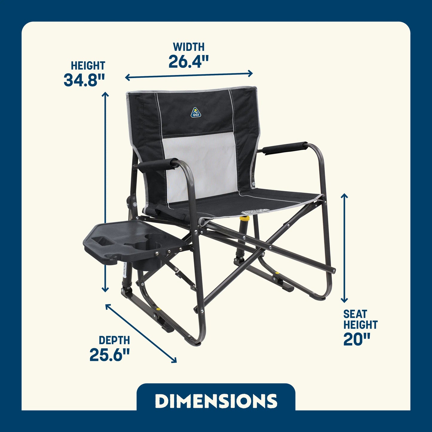 Freestyle Rocker XL™ with Side Table - OFLM