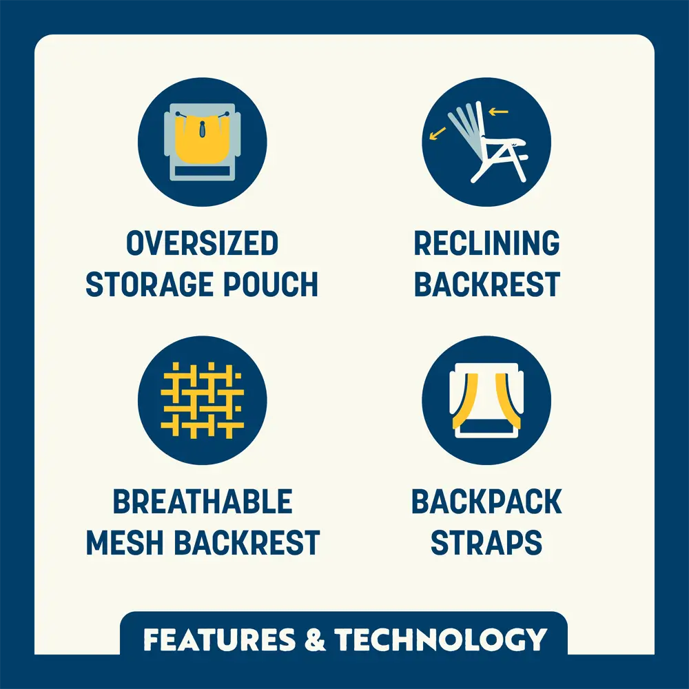 Backpack Beach Chair™ - MQN0