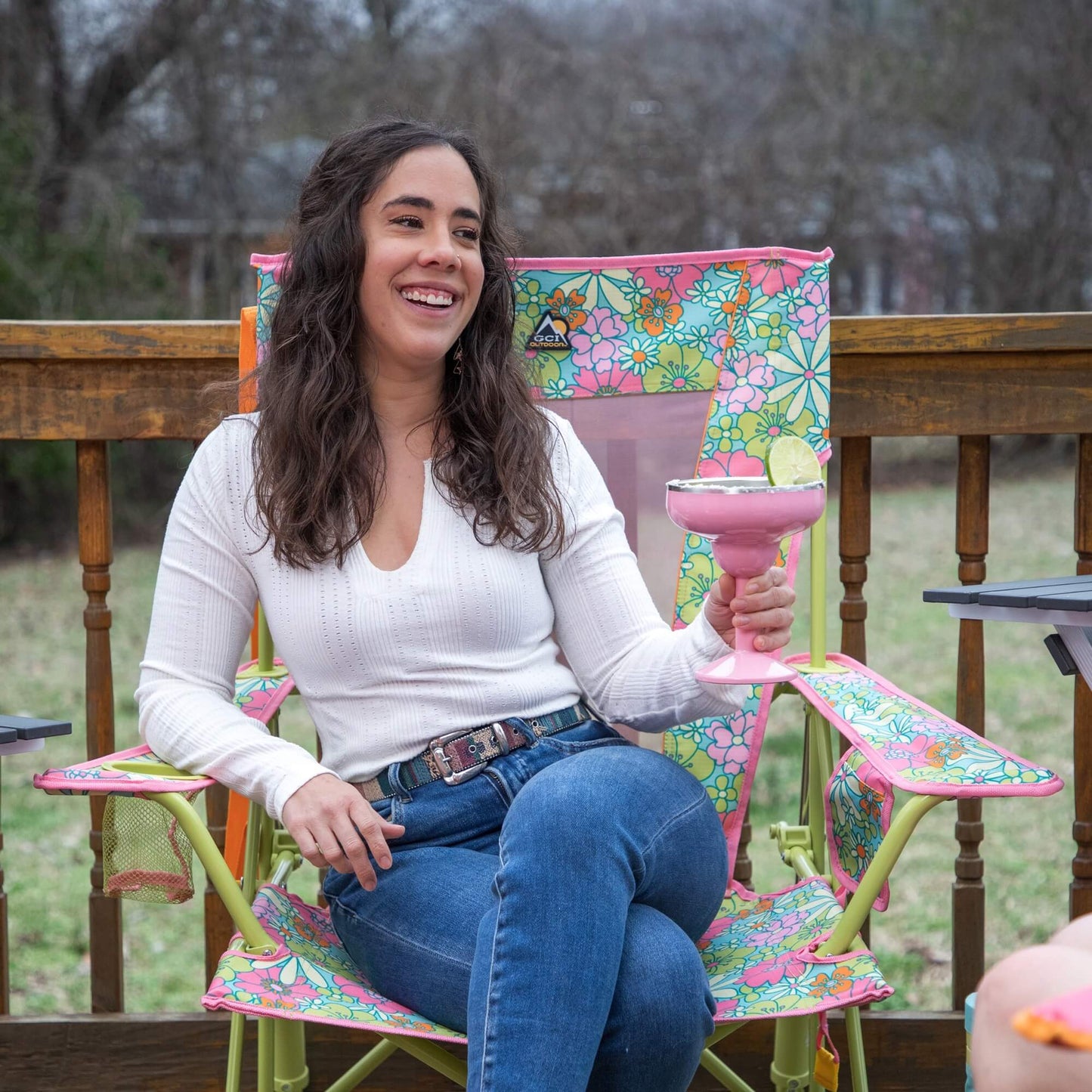 Comfort Pro Rocker - Floral - P53B