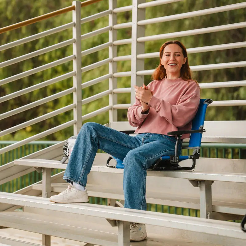 Big Comfort Stadium Chair™ with Armrests - J4DE