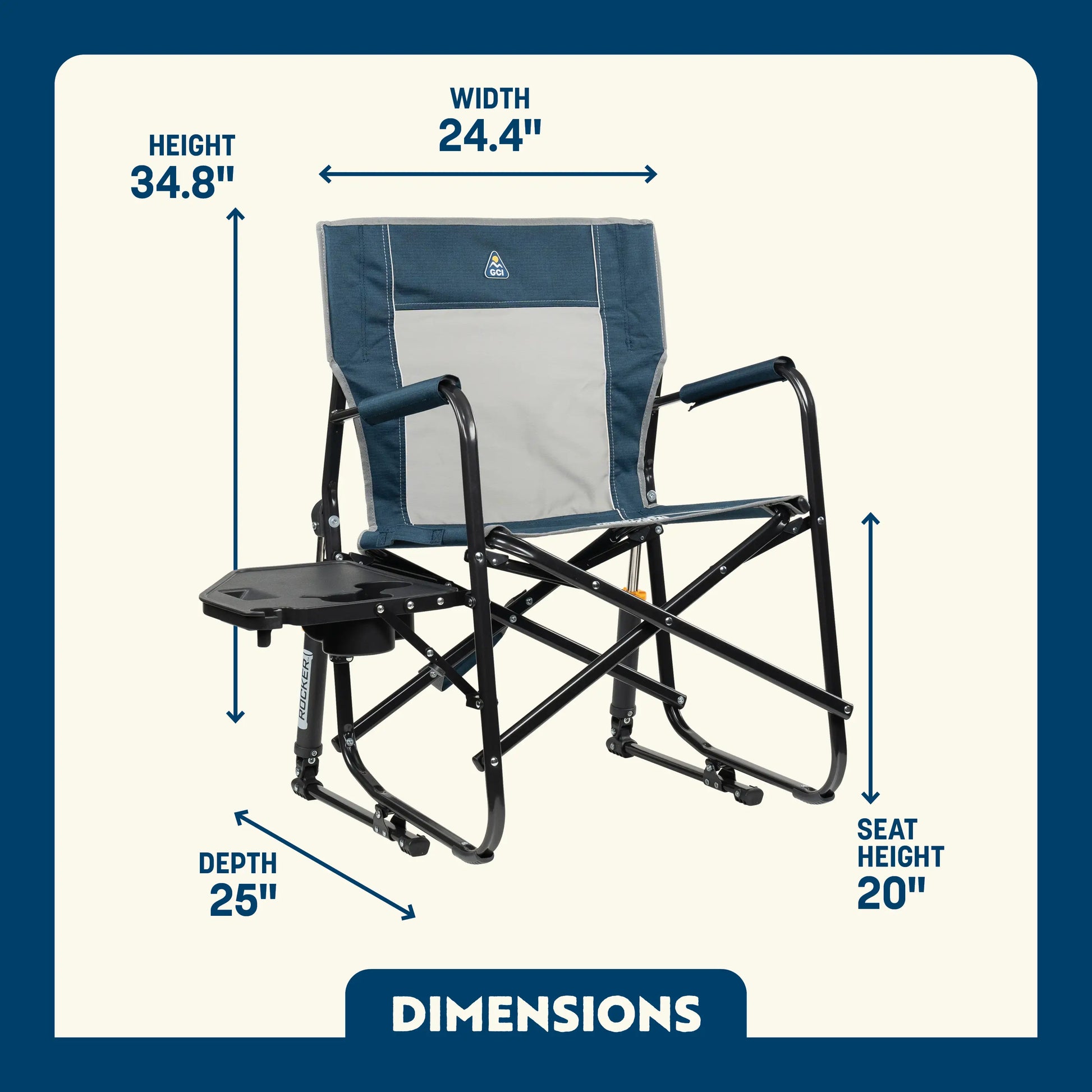 Freestyle Rocker™ with Side Table - 0OKX