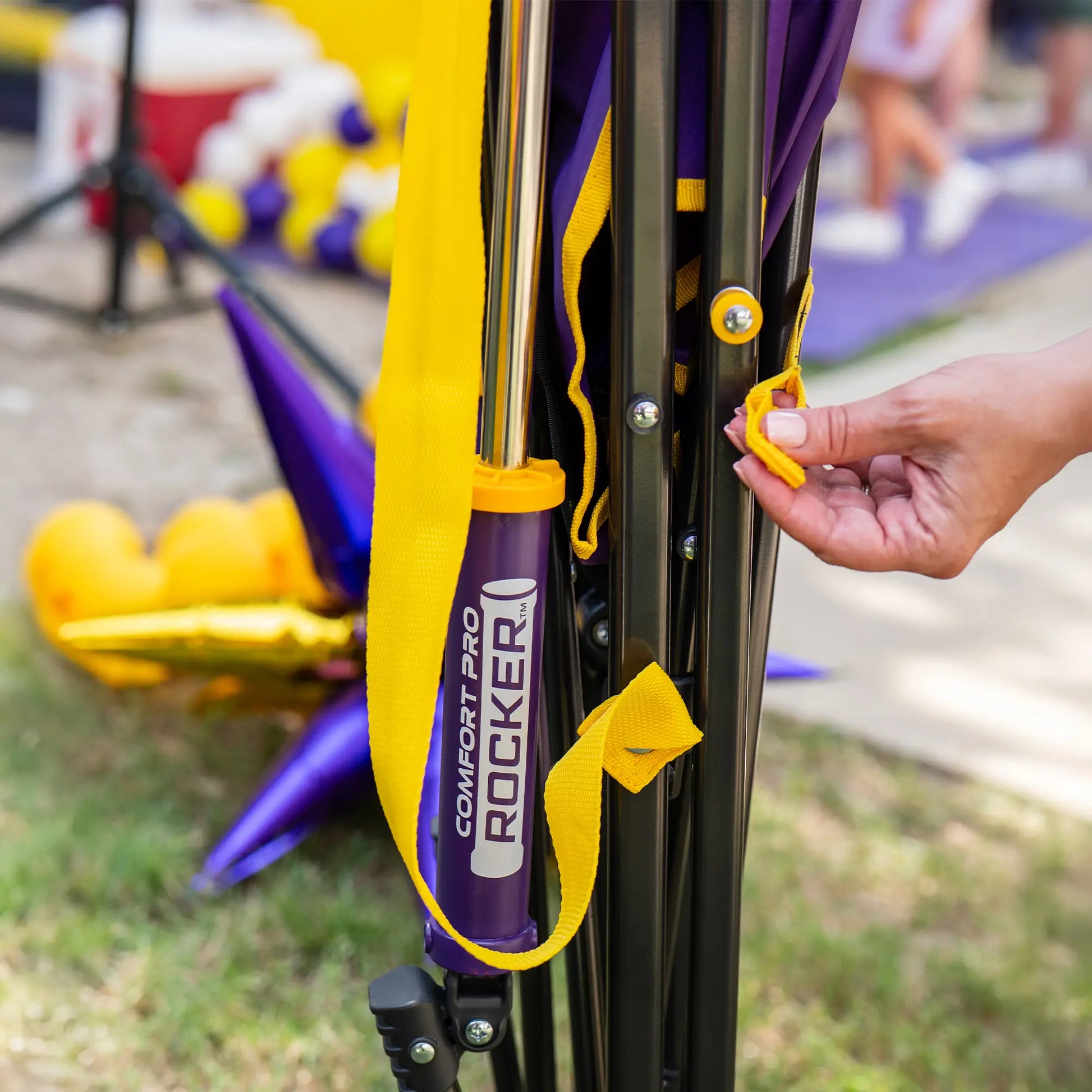 College Comfort Pro Rocker™ - LSU Tigers - G5BA