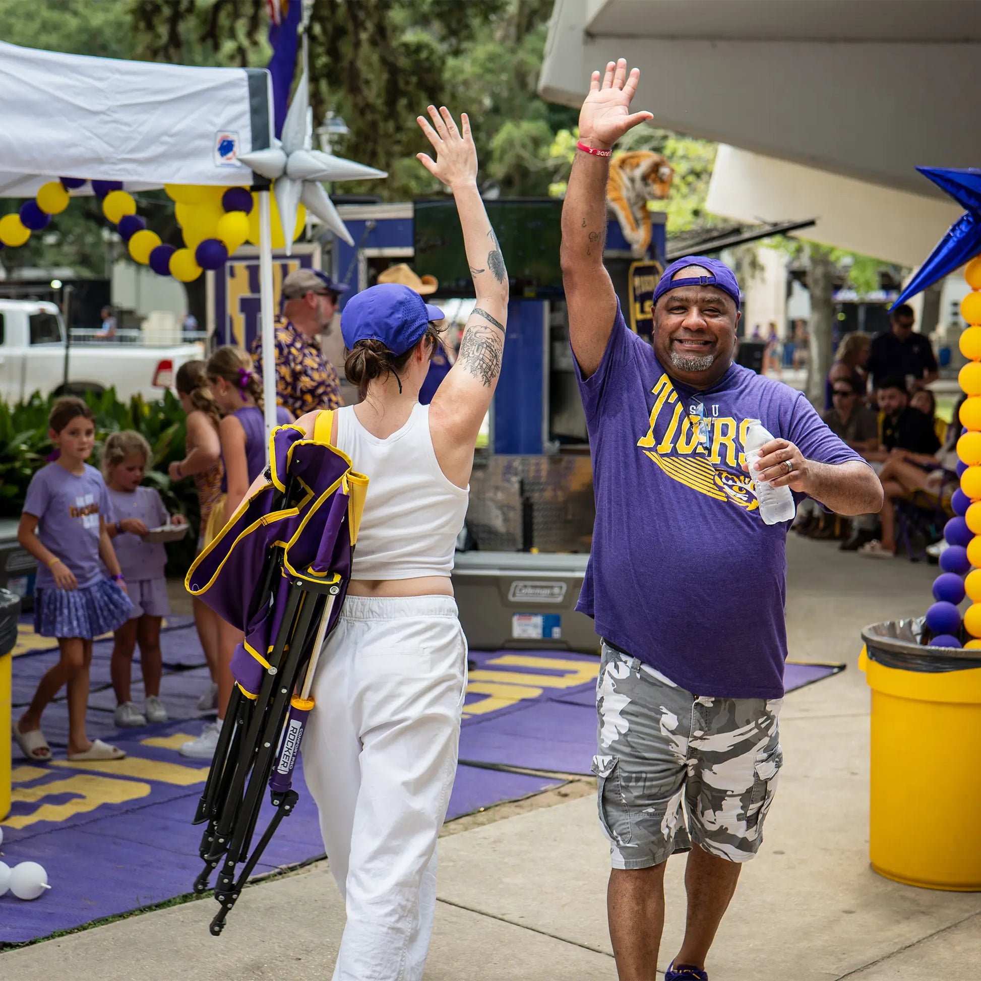 College Comfort Pro Rocker™ - LSU Tigers - G5BA
