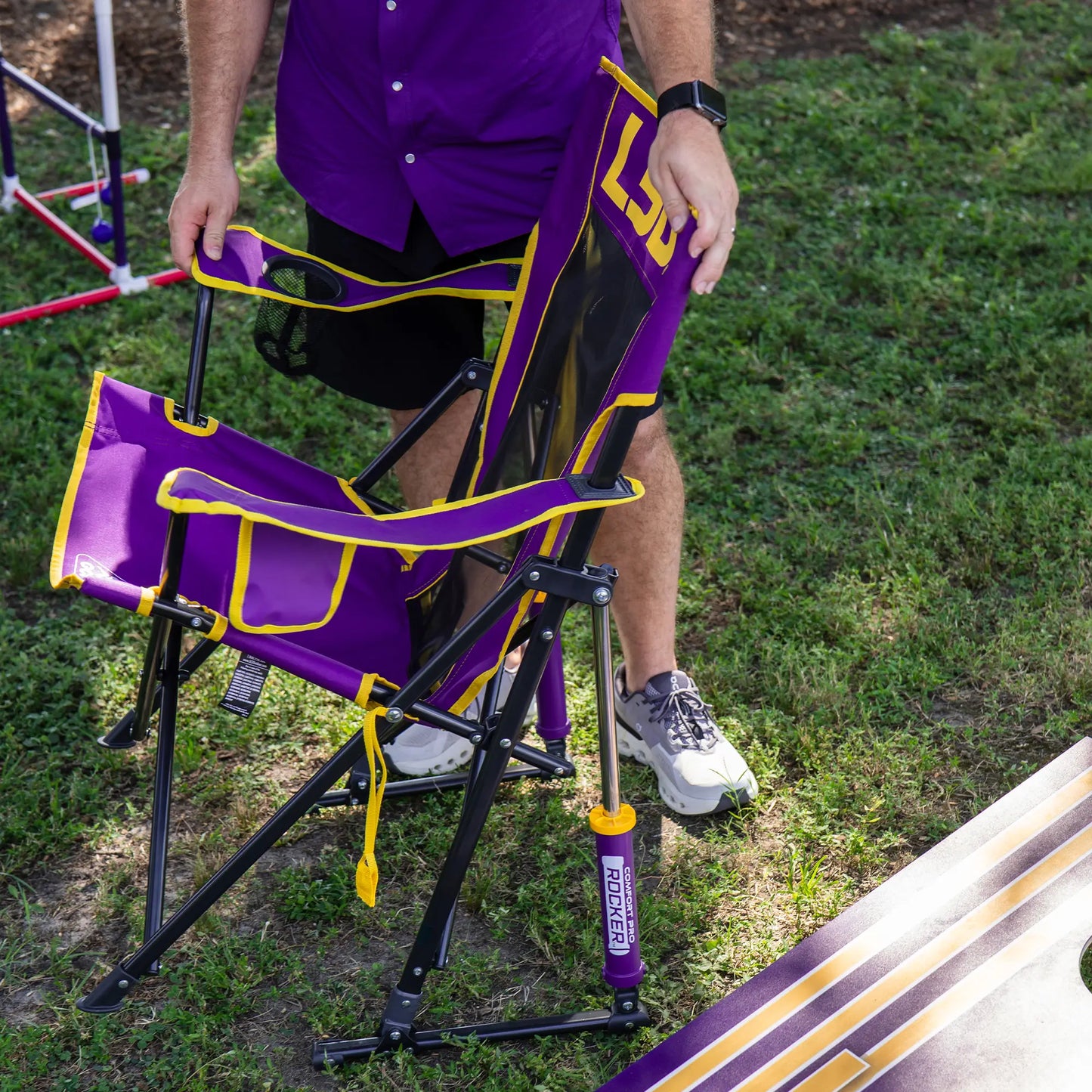 College Comfort Pro Rocker™ - LSU Tigers - G5BA