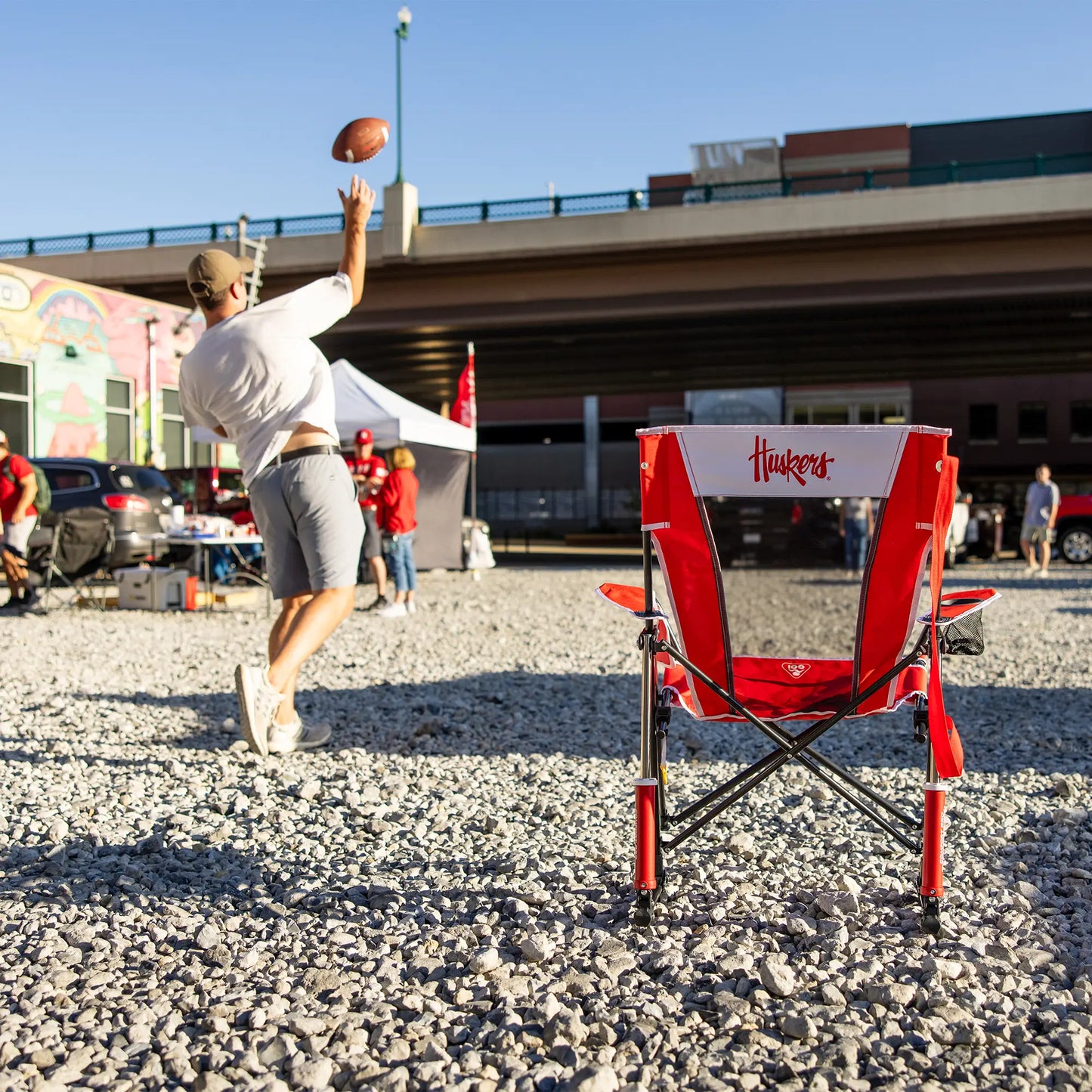 College Comfort Pro Rocker™ - Nebraska Cornhuskers - 5QYP