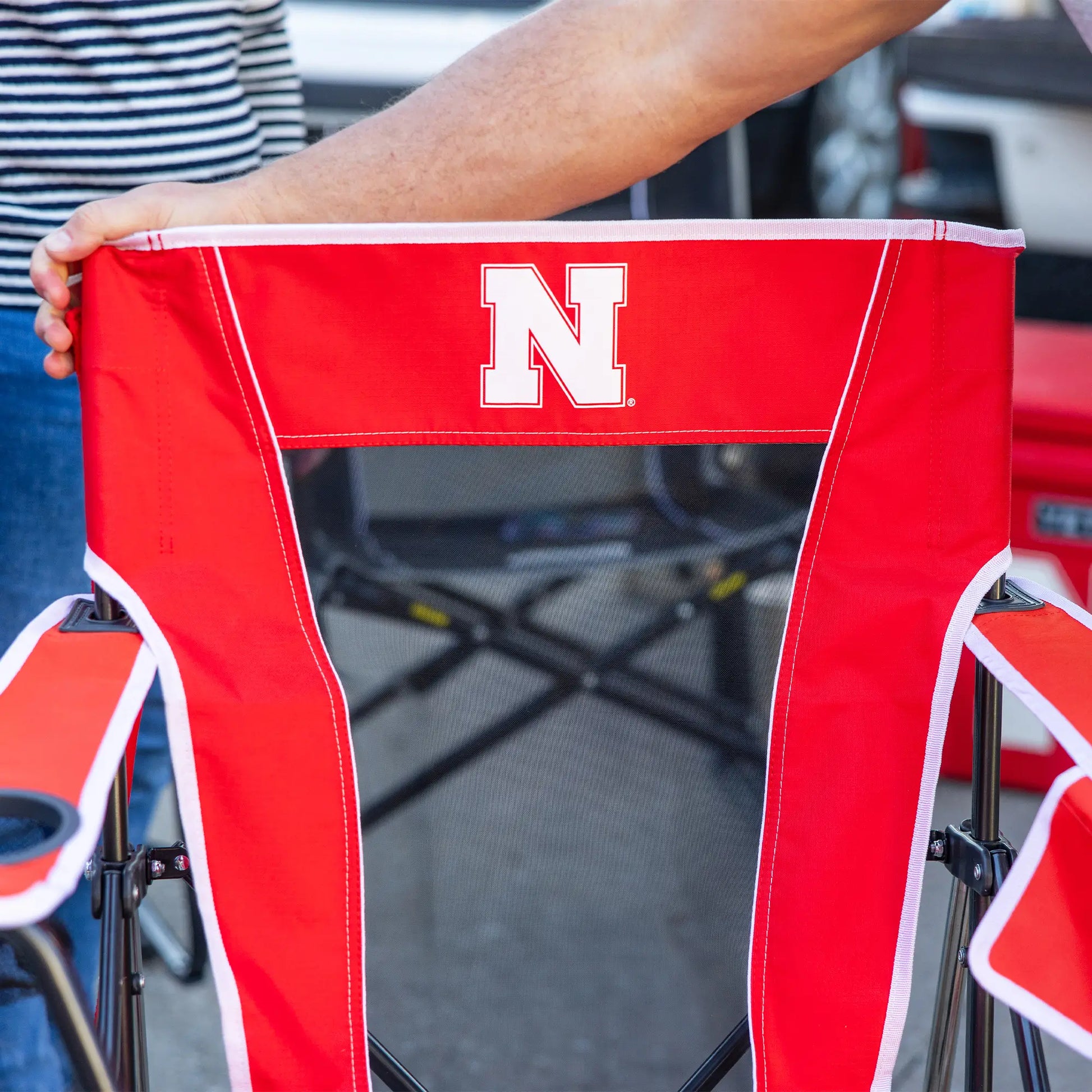College Comfort Pro Rocker™ - Nebraska Cornhuskers - 5QYP
