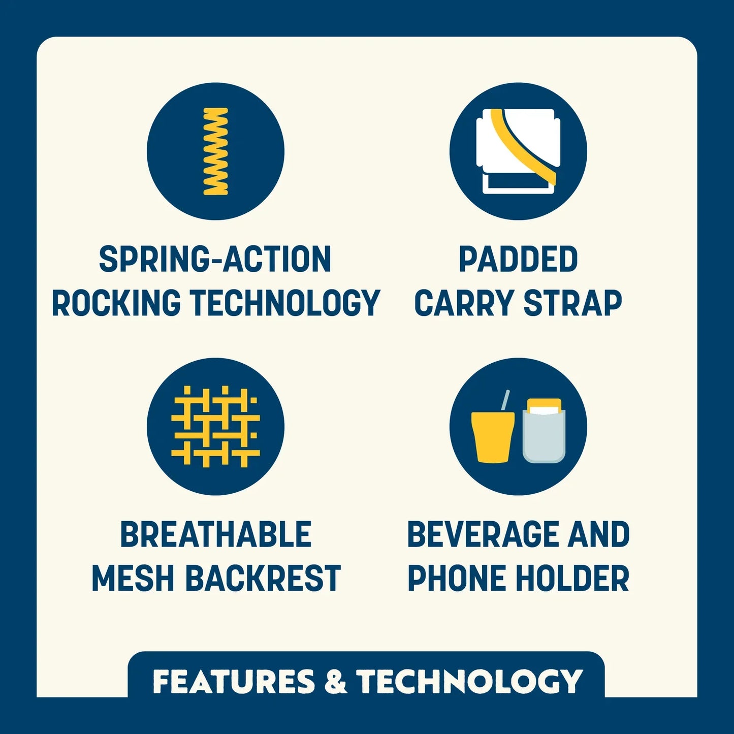 Comfort Pro Rocker™ - USA Anniversary Deluxe - 5ETE